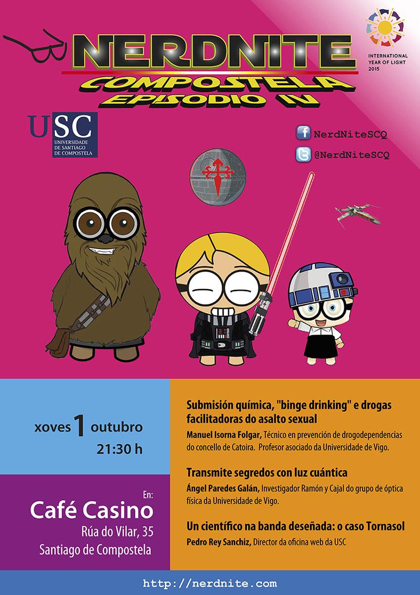 Cartel da Nerd Nite de outubro de 2015