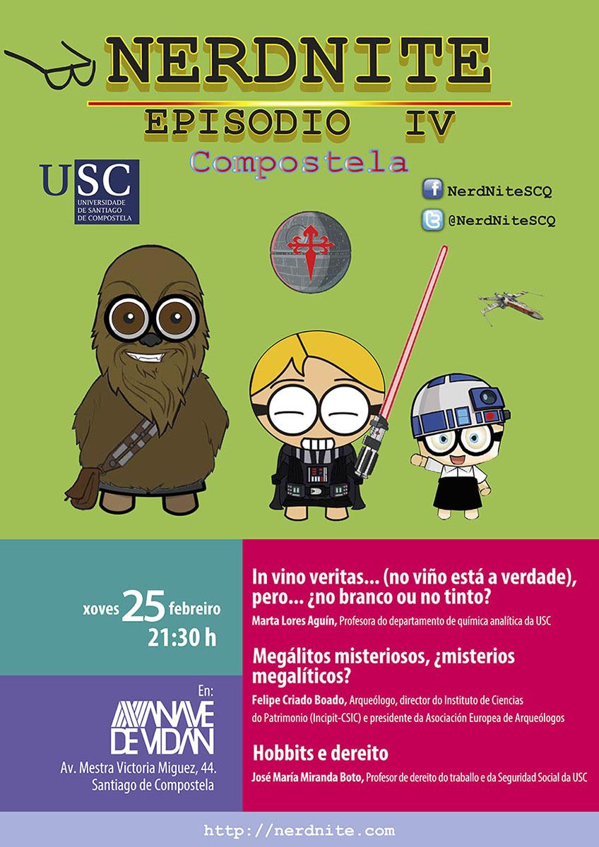 Cartel da Nerd Nite de febreiro de 2016