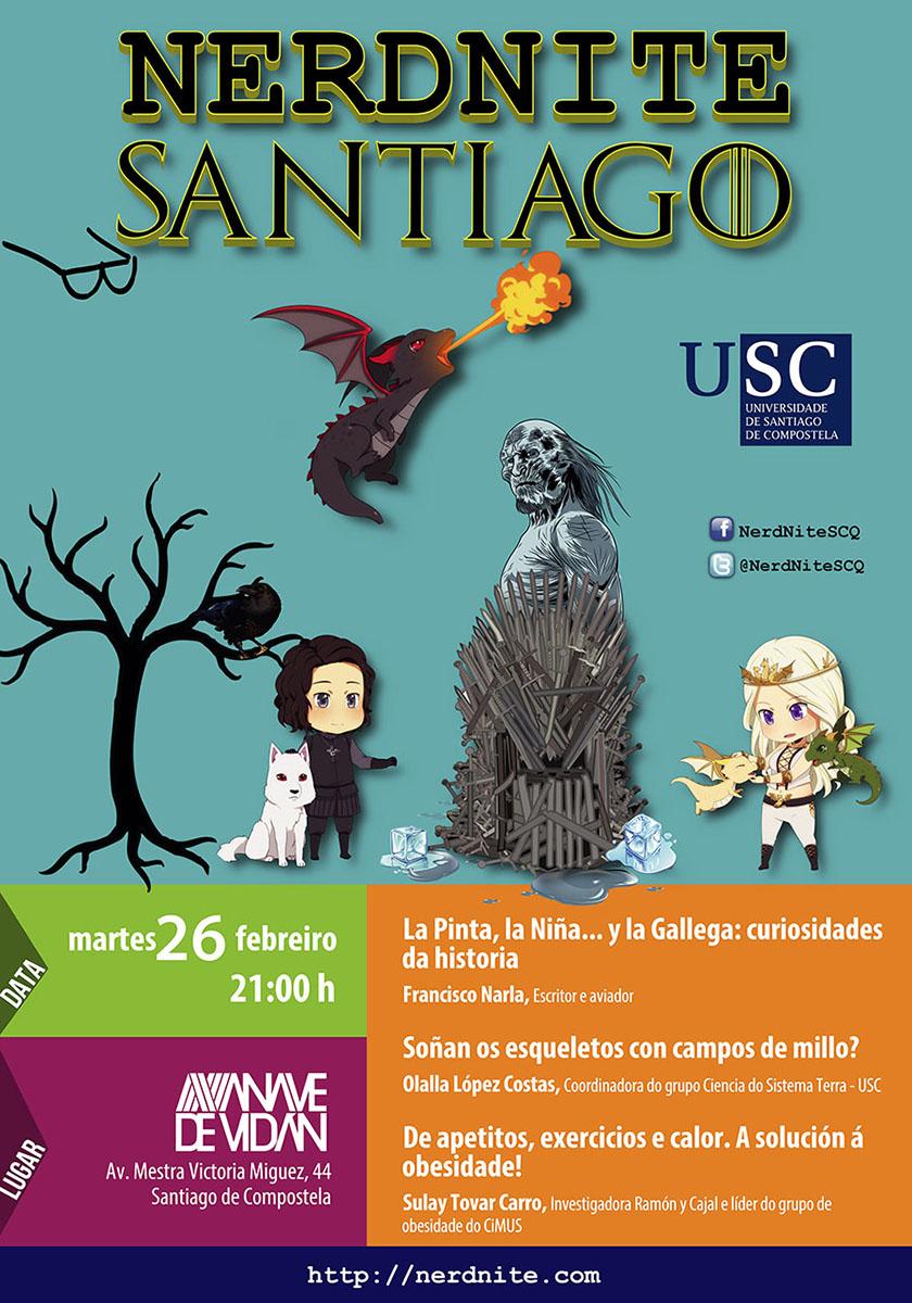 Cartel da Nerd Nite de febreiro de 2019