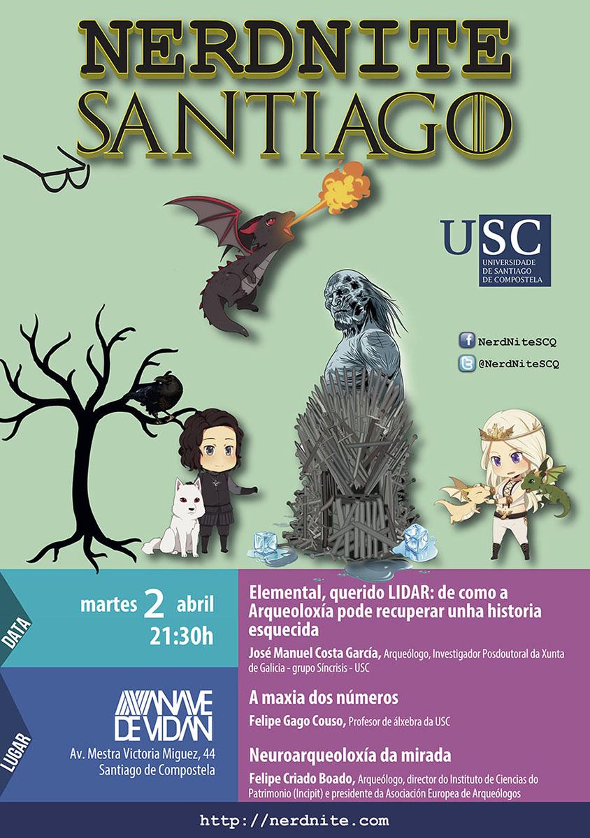 Cartel da Nerd Nite de abril de 2019
