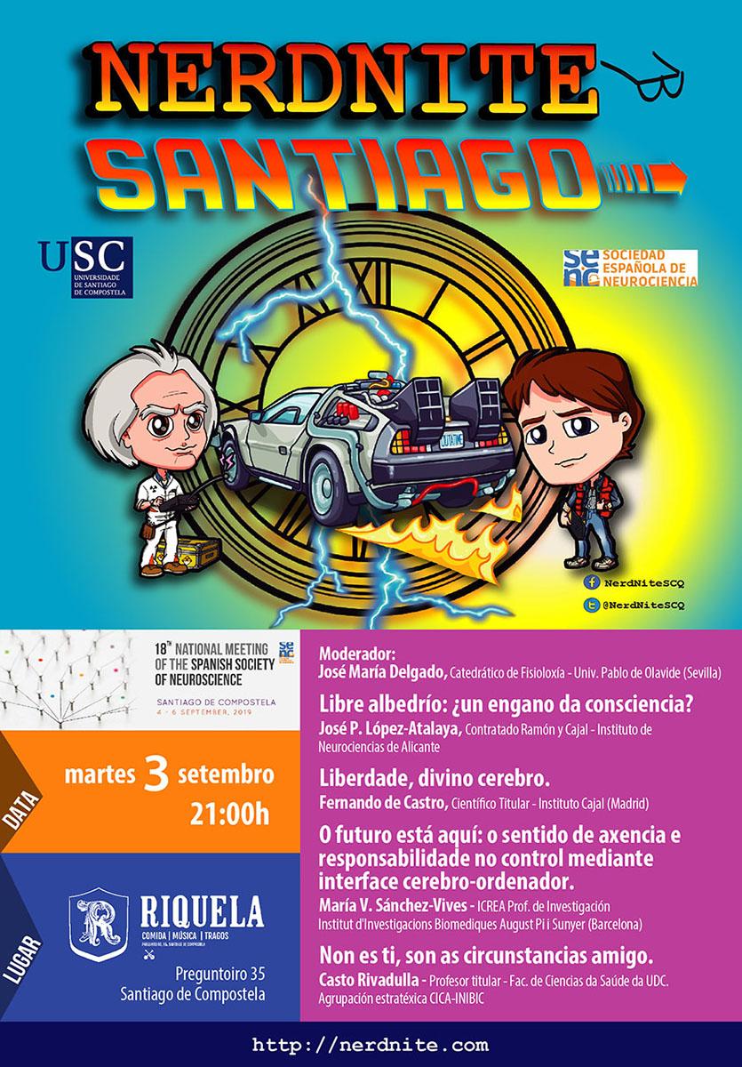 Cartel da Nerd Nite de setembro de 2019