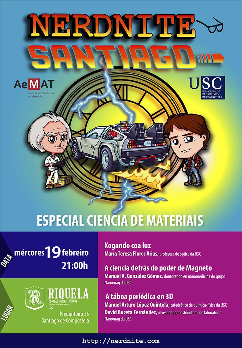 Cartel da Nerd Nite de febreiro de 2020