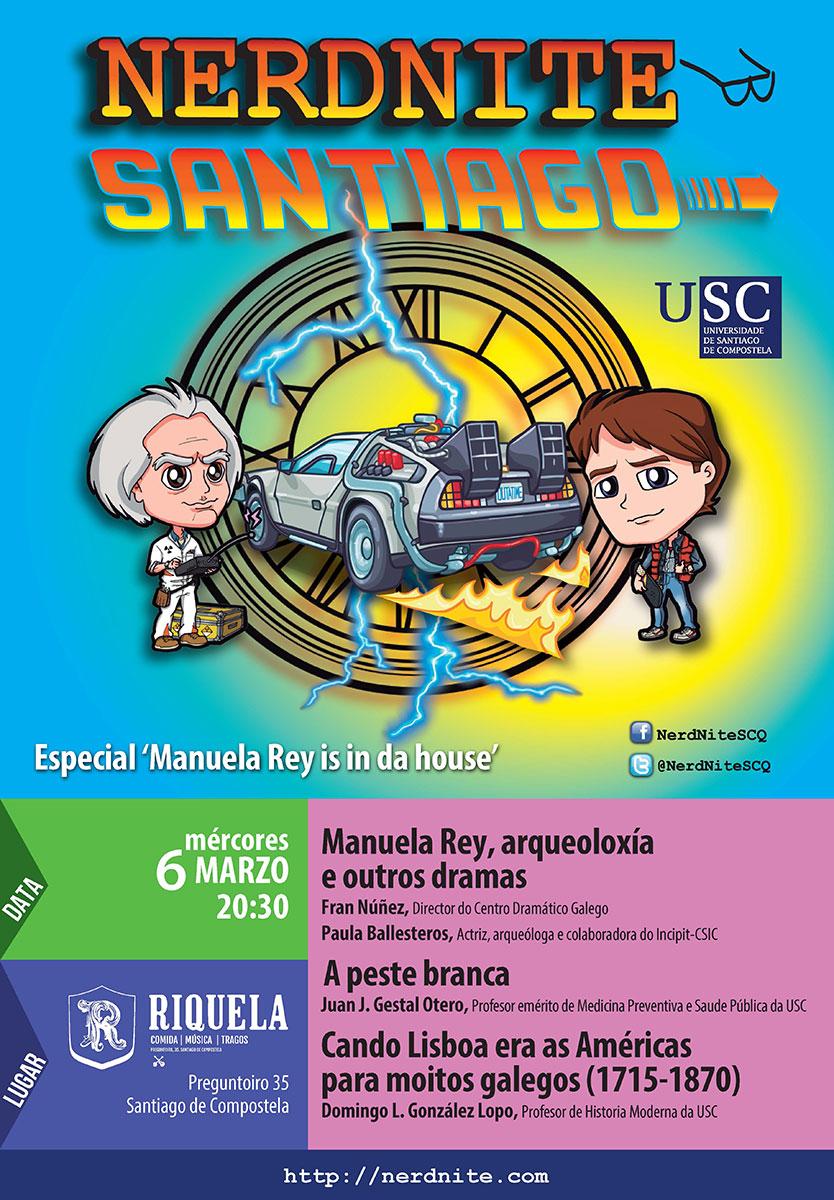 Cartel da Nerd Nite de marzo de 2024