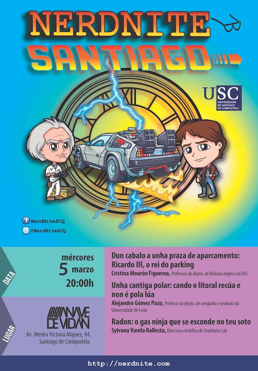 Cartel da Nerd Nite de marzo de 2025