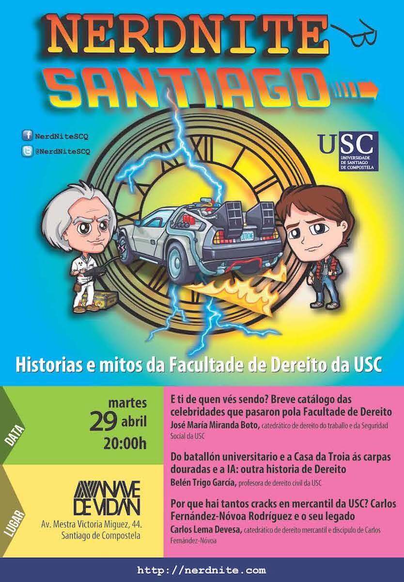 Cartel de la Nerd Nite de abril de 2024