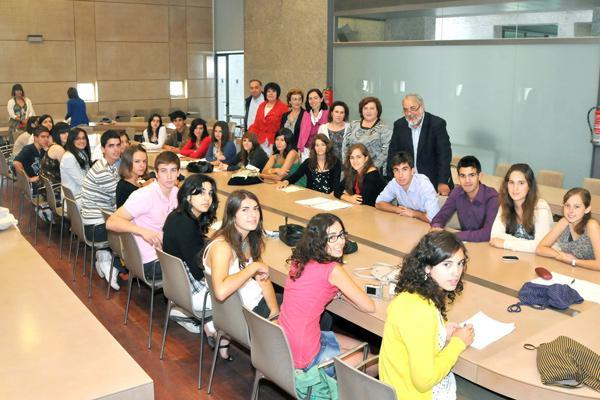 A USC recibe aos novos participantes dos Campus Científicos de Verán