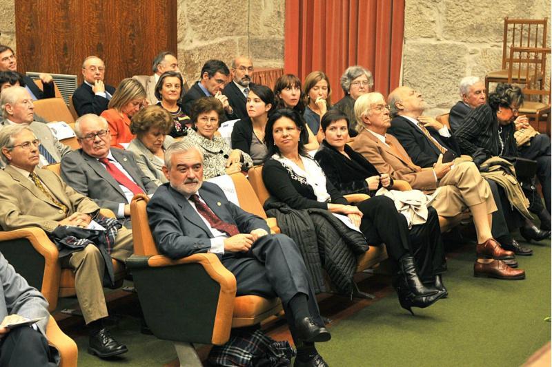 A Universidade de Santiago homenaxeou ao profesor Luis Concheiro