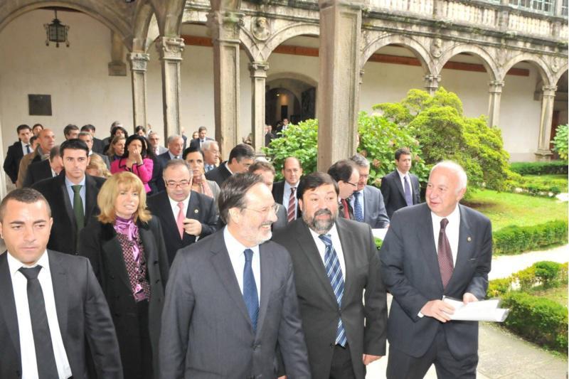 A Universidade de Santiago, testemuña do ‘Tratado de Compostela’