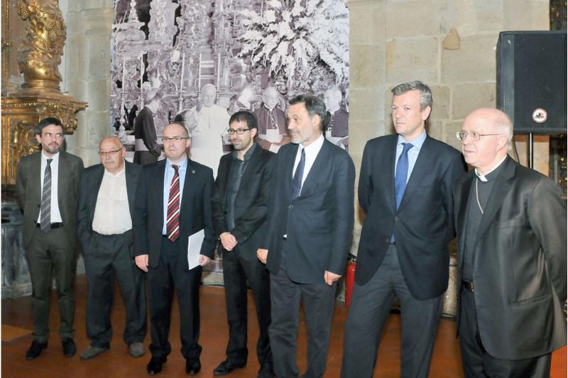 A Igrexa da Universidade mostra na exposición ‘Sucesores de Pedro en Galicia’ as visitas papais a Compostela