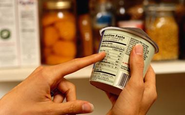 As persoas que len as etiquetas nutricionais mantéñense máis delgadas