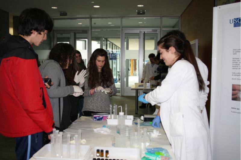 Alta participación nas xornadas de divulgación científica no CIQUS