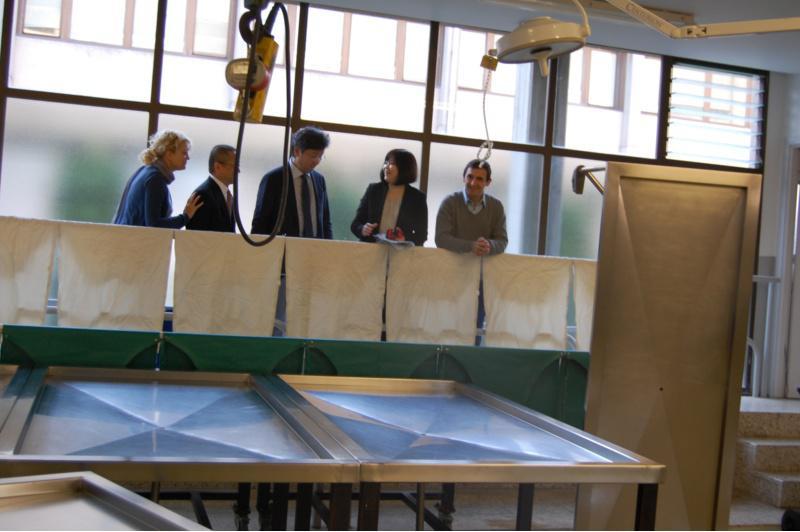 Unha delegación universitaria de Xapón visita Veterinaria para coñecer o seu modelo de organización docente e de I+D+i