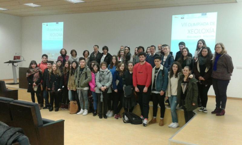 260 alumnos de secundaria e Bacharelato participan no SUG nas probas da VII Olimpíada Galega de Xeoloxía