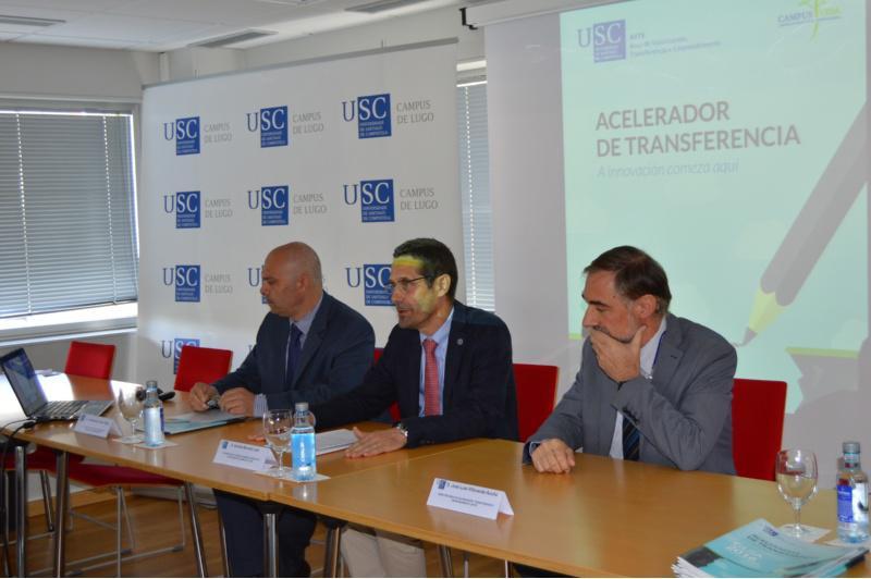 Comezou en Lugo a presentación dunha nova edición do Acelerador de Transferencia da USC