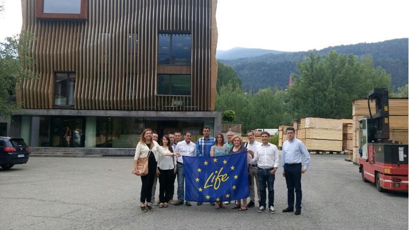Investigadores do Campus Terra da USC apoian a delegación luguesa desprazada a Italia no marco do Life ‘Lugo+Biodinámico’ 