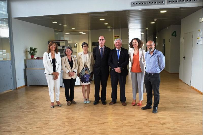 Campus Vida recibiu a visita da conselleiro de Sanidade