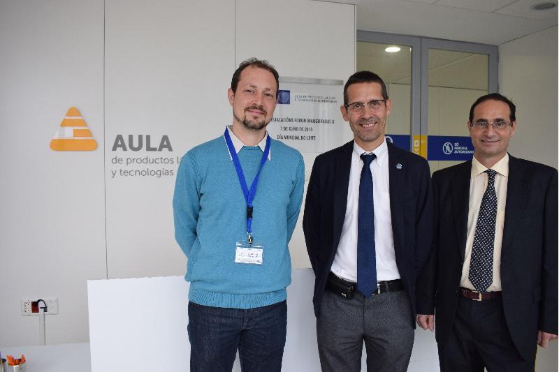 Visita de socios e participantes no proxecto europeo ‘Susmilk’ ao Campus Terra da USC