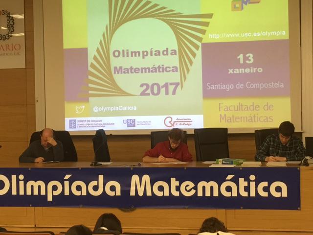 Máis dun cento de participantes na fase galega da Olimpíada Matemática Española