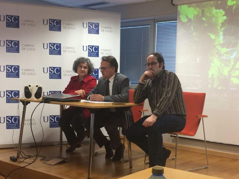 O Campus Terra da USC avanza na mellora da xestión hídrica e agronómica do cultivo de variedades brancas de vide
