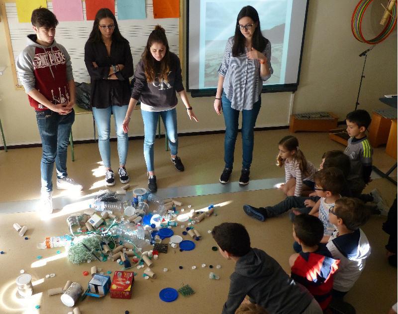 A música como medio de concienciación social, unha experiencia da USC no CEIP López Ferreiro