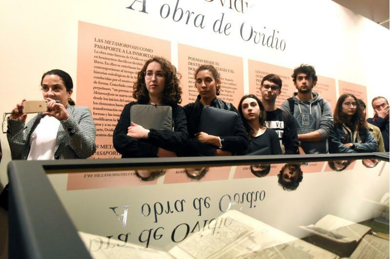 Unha mostra en Fonseca percorre a obra do poeta romano Ovidio a través do patrimonio bibliográfico de Galicia