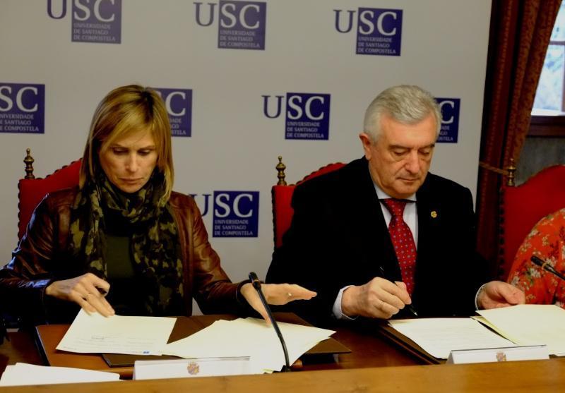 A Cátedra de Hidroloxía Médica renova o apoio da Axencia de Turismo de Galicia 