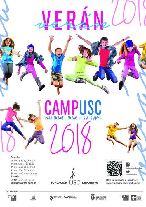Abriu o prazo de preinscrición do programa Verán CampUSC 2018