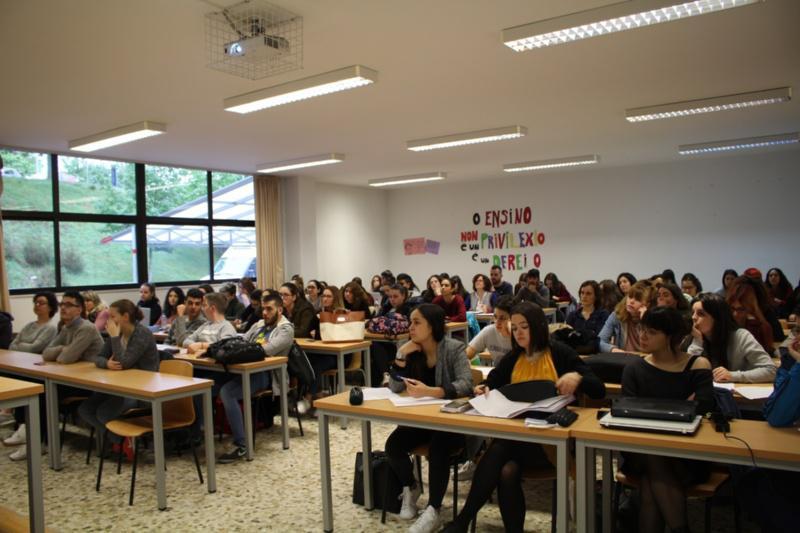 Alumnado de Enfermaría dálle ao de Ciencias da Educación as claves da nutrición nas etapas temperás 