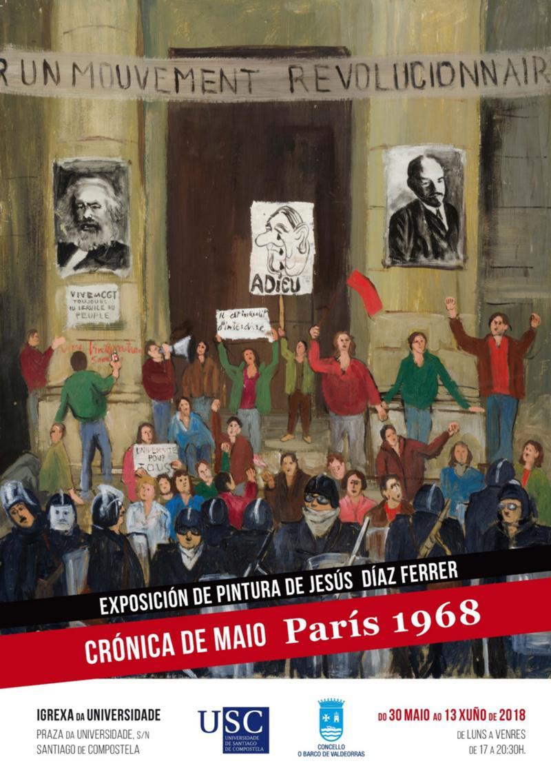 Un concerto e unha exposición conmemoran na USC o maio do 68