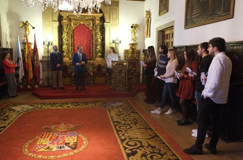 Premian a excelencia do alumnado da USC en destinos internacionais