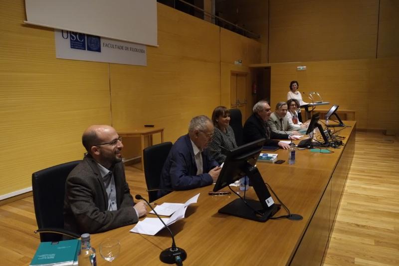 Filoloxía homenaxeou os profesores Francisco Fernández Rei e Manuel González González