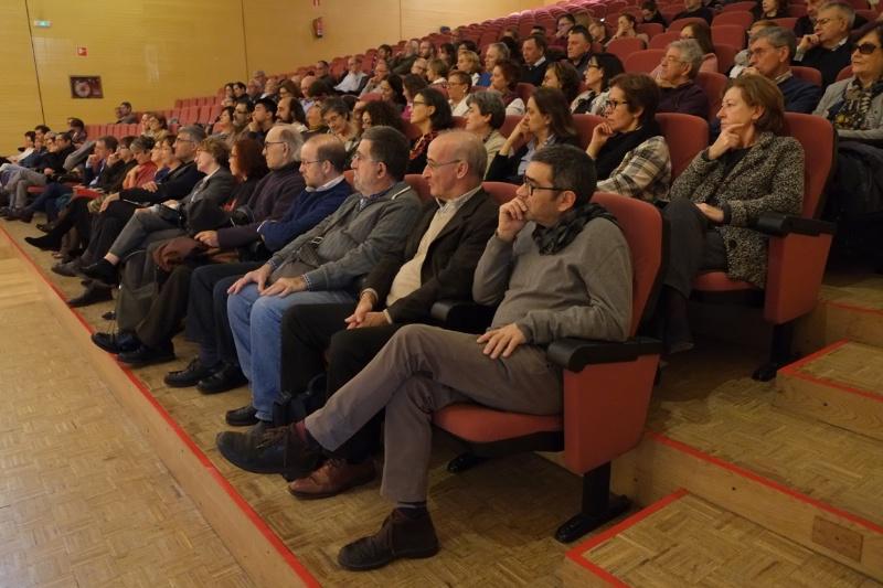 Filoloxía homenaxeou os profesores Francisco Fernández Rei e Manuel González González