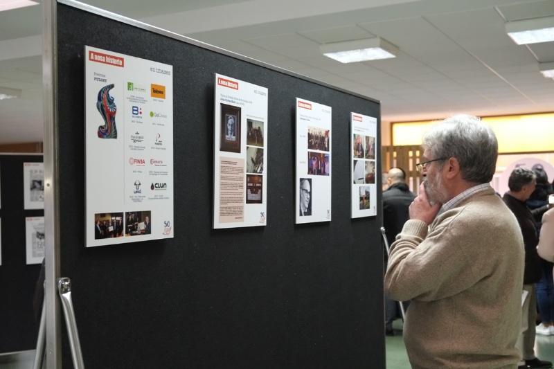 Ciencias Económicas e Empresariais clausurou os actos conmemorativos do 50 aniversario dos Estudos de Economía en Galicia