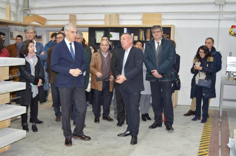 A Axencia Galega da Industria Forestal e Pemade impulsan a creación dun espazo para xerar valor engadido  á madeira galega 