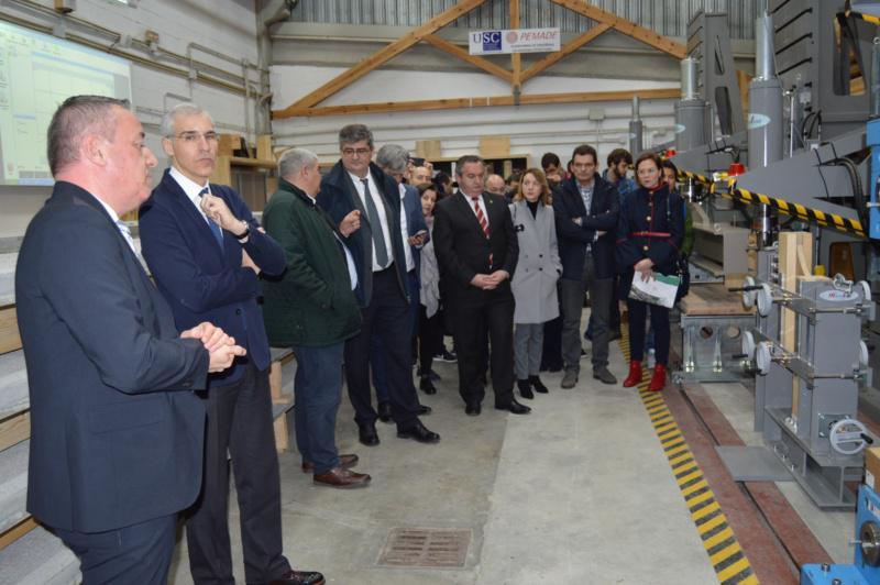 A Axencia Galega da Industria Forestal e Pemade impulsan a creación dun espazo para xerar valor engadido  á madeira galega 