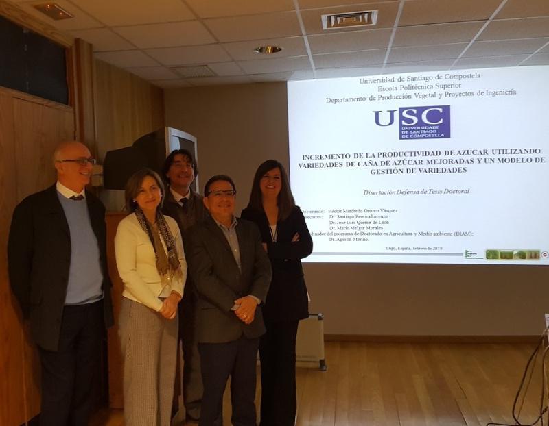A EPS de Enxeñaría testa variedades de caña e formas de xestión que permiten aumentar a produtividade de azucre en Guatemala