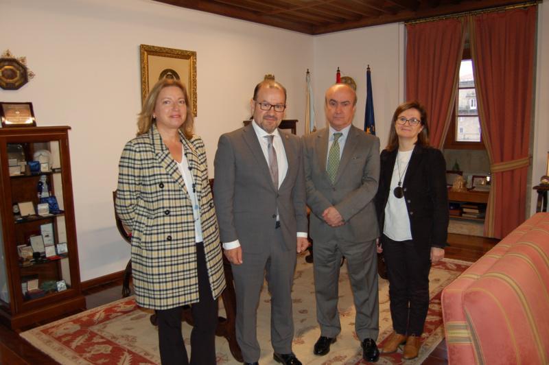 A OEI e a USC abren unha vía de cooperación académica e científica  