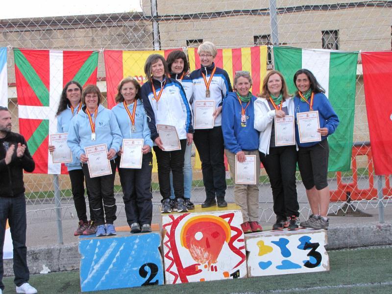 Dous ouros, unha prata e un bronce, balance do equipo da USC no Campionato de España universitarios de orientación