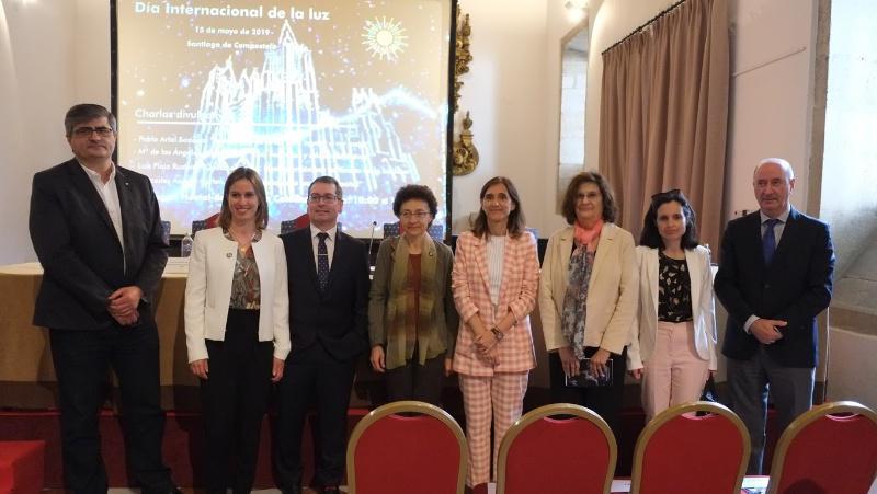 Santiago foi a sede española da celebración do Día Internacional da Luz