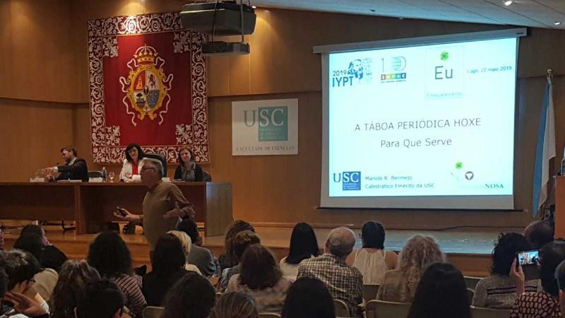 Estudantes de ensino medio de Narón, Poio e Santiago gañan o concurso de vídeos ‘O meu elemento’ da Facultade de Ciencias 