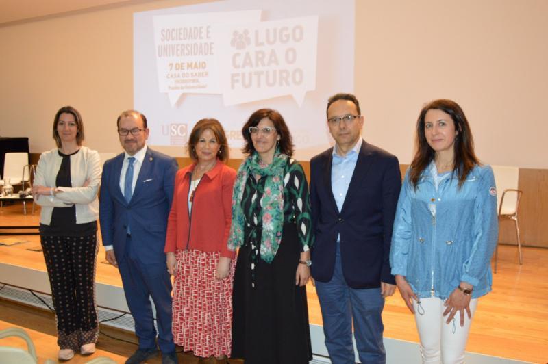 Universidade e sociedade salientan a colaboración como impulso necesario para afrontar os retos inmediatos e de futuro