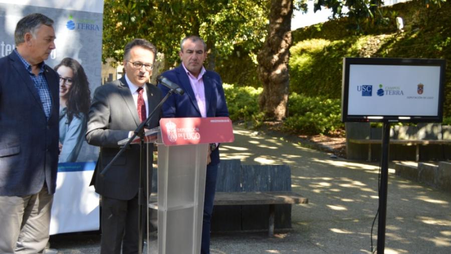 USC y Diputación bonifican el 50% del coste de la matrícula en 10 de los 15 títulos de grado impartidos en el Campus Terra USC y Diputación bonifican el 50% del coste de la matrícula en 10 de los 15 títulos de grado impartidos en el Campus Terra
