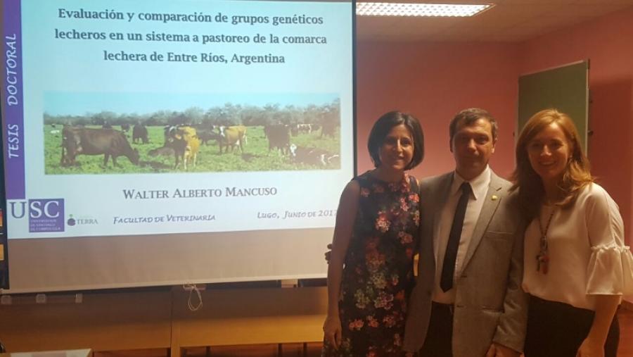 Una tesis desarrollada en la Facultad de Veterinaria del Campus Terra compara grupos genéticos lácteos adecuados para Argentina Una tesis desarrollada en la Facultad de Veterinaria del Campus Terra compara grupos genéticos lácteos adecuados para Argentina