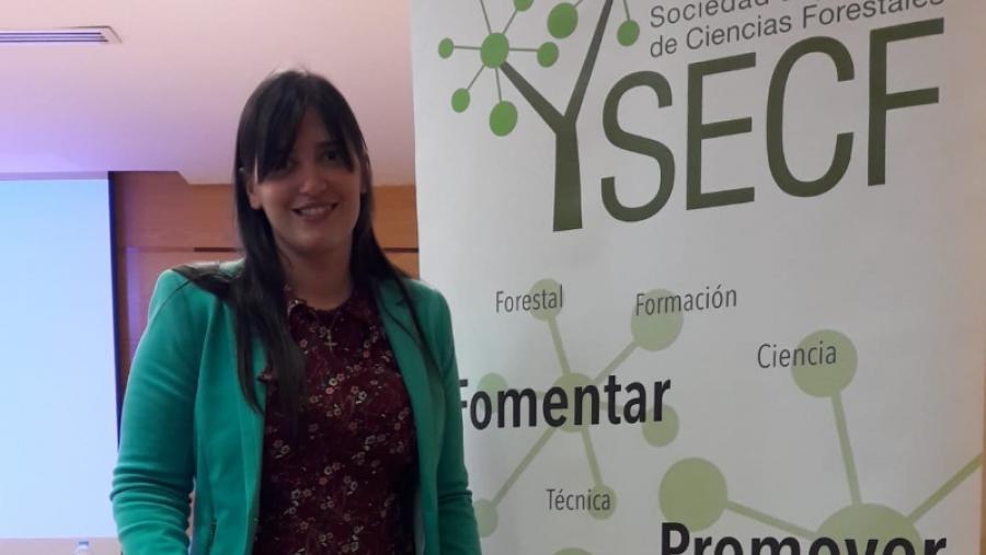 La Sociedad Española de Ciencias Forestales premia un trabajo sobre grandes incendios de la ingeniera de Montes Cecilia Alonso La Sociedad Española de Ciencias Forestales premia un trabajo sobre grandes incendios de la ingeniera de Montes Cecilia Alonso