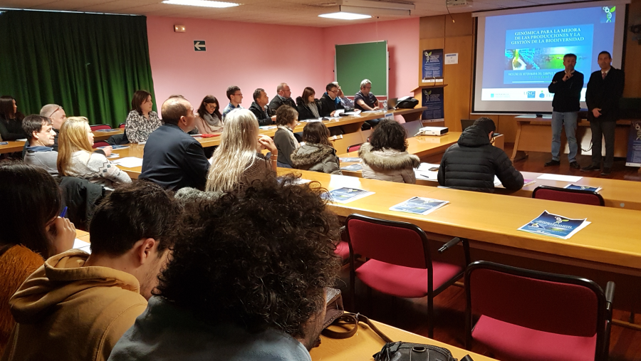 Un centenar de investigadores y profesionales analizan en el Campus Terra de la USC las aplicaciones de la genómica en el agro y en el monte Un centenar de investigadores y profesionales analizan en el Campus Terra de la USC las aplicaciones de la genómica en el agro y en el monte