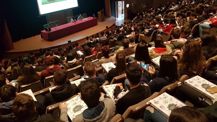 Preto de 300 alumnos/as preuniversitarios/as participan nunha nova edición dos ‘Encontros no Campus Terra de Lugo’ Preto de 300 alumnos/as preuniversitarios/as participan nunha nova edición dos ‘Encontros no Campus Terra de Lugo’