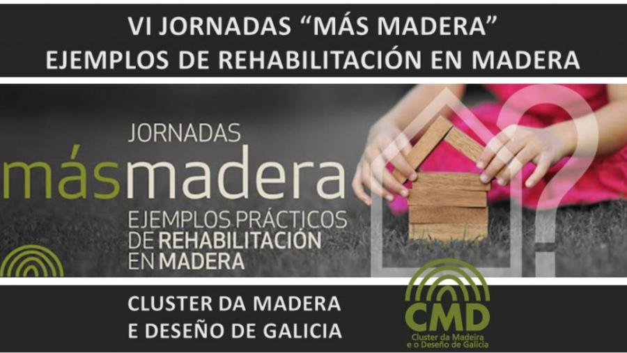 El catedrático de la USC en el Campus Terra, Manuel Guaita, abrió este jueves las IV jornadas de rehabilitación MásMadera