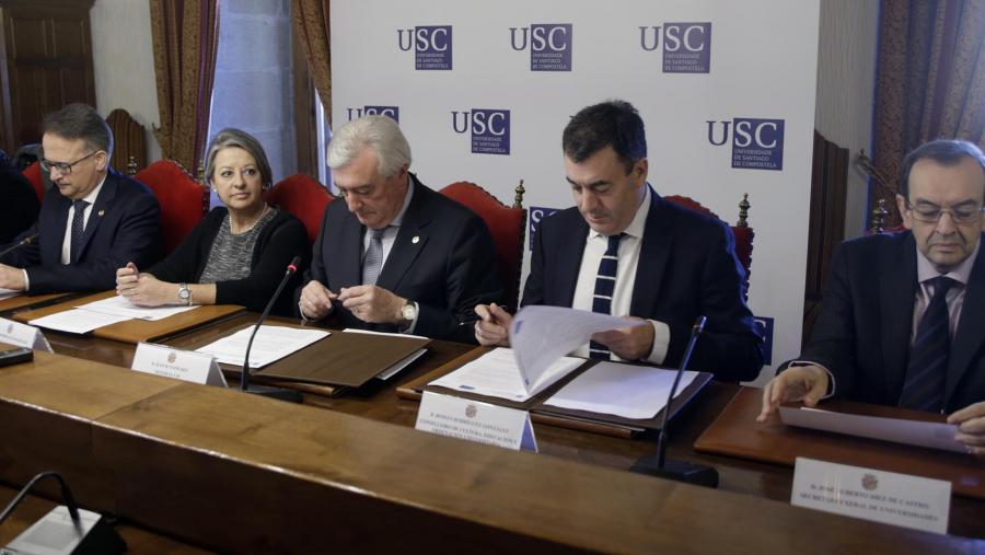 USC y Xunta de Galicia firman el Plan de Actuación Campus Terra 2017 USC y Xunta de Galicia firman el Plan de Actuación Campus Terra 2017