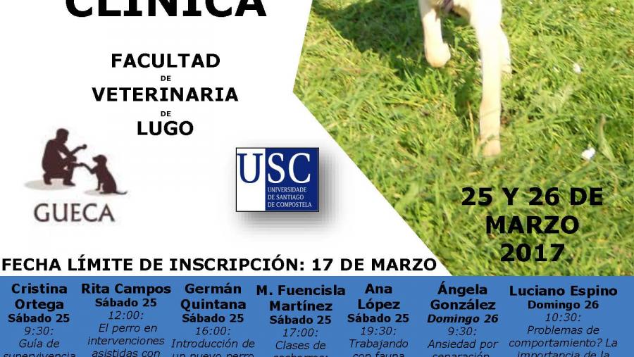 Veterinaria acoge el II Congreso de Etología Clínica Veterinaria acoge el II Congreso de Etología Clínica