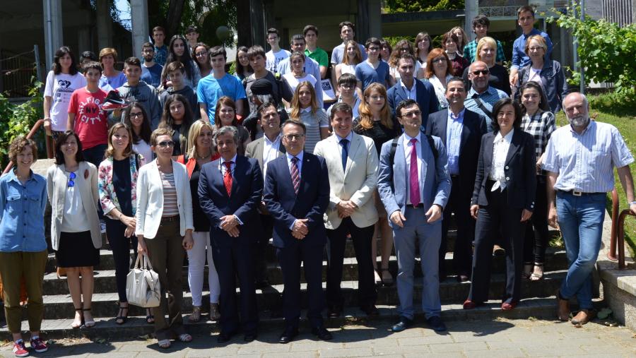 Entrega de premios de la D3Mobile Metrology World League 2016 en la Escuela Politécnica Superior del Campus Terra de la USC